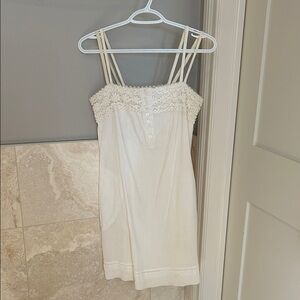 White Dress/Cover-up